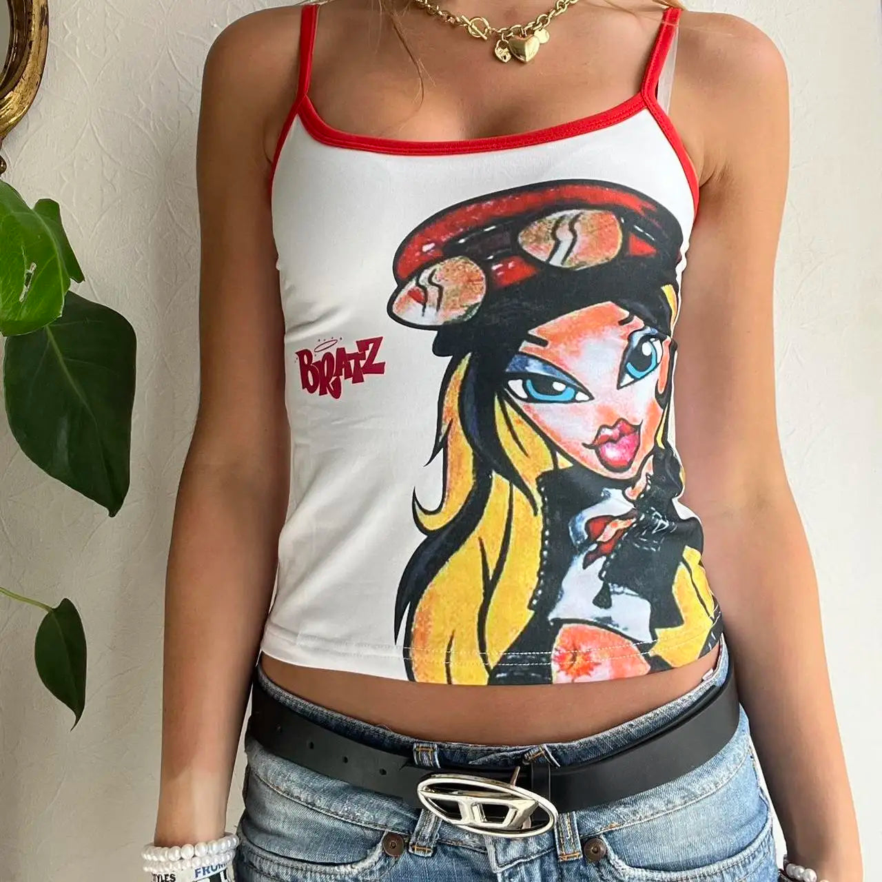 Y2k  Cartoon anime Tank Top