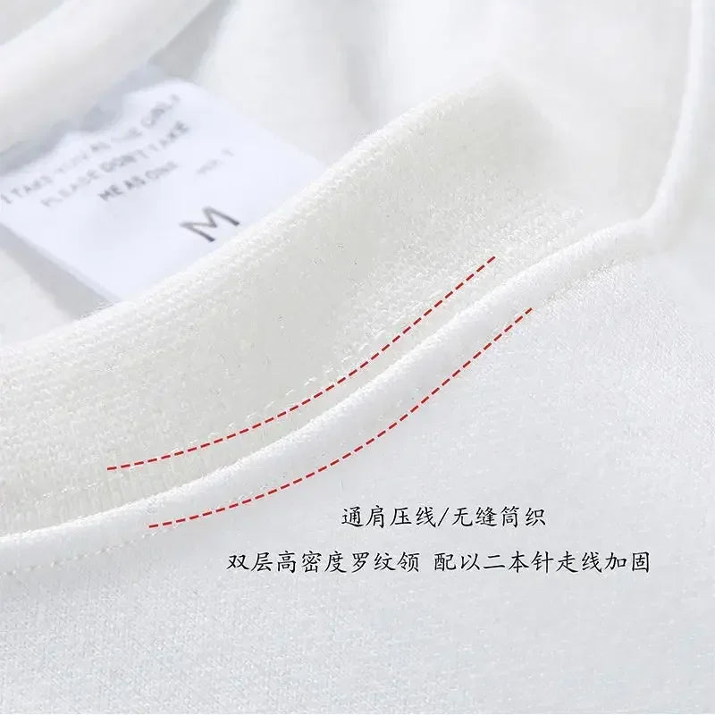 White  Heavy-duty  T-shirt