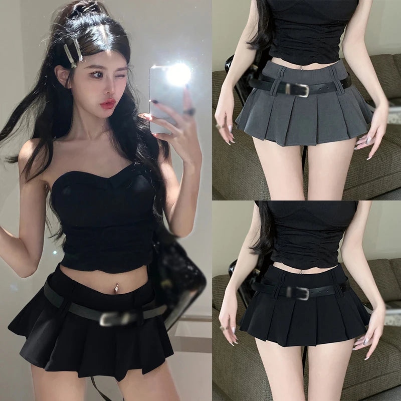 High Waist Short Skirt Sexy