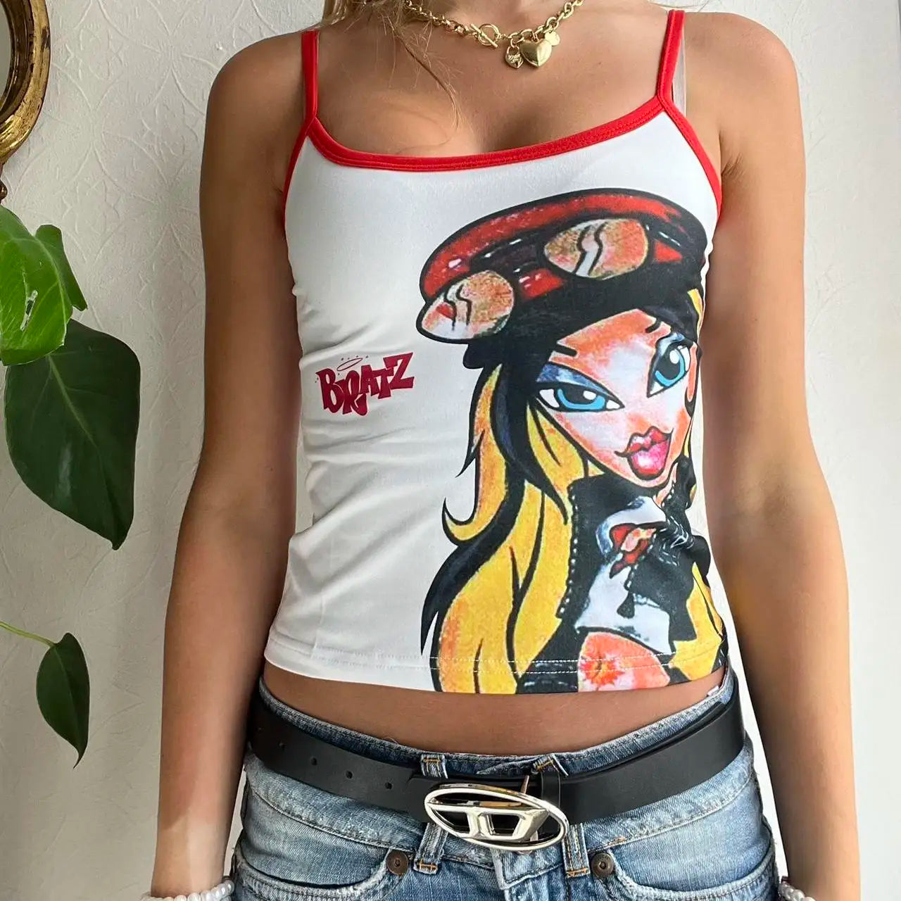 Y2k  Cartoon anime Tank Top